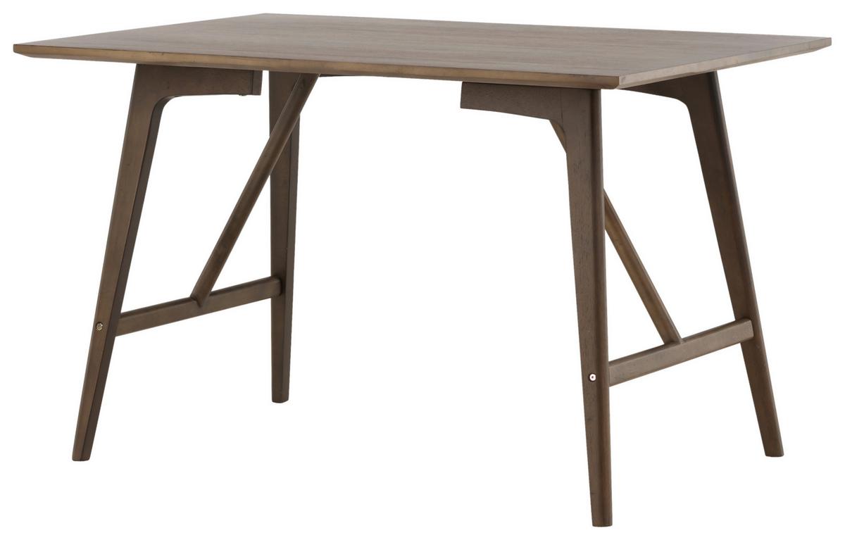 ESSTISCH KASEIDON - Dunkelbraun, Design, Holz/Holzwerkstoff (120/80/75cm) - Livetastic