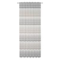 Fertigvorhang Mads Grau/Taupe ca. 140x245cm - Taupe/Grau, Modern, Textil (140/245cm) - Modern Living
