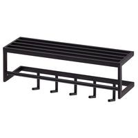 Stenski Obešalnik Wl6.449 - črna, Moderno, kovina (70/20/20cm) - MID.YOU