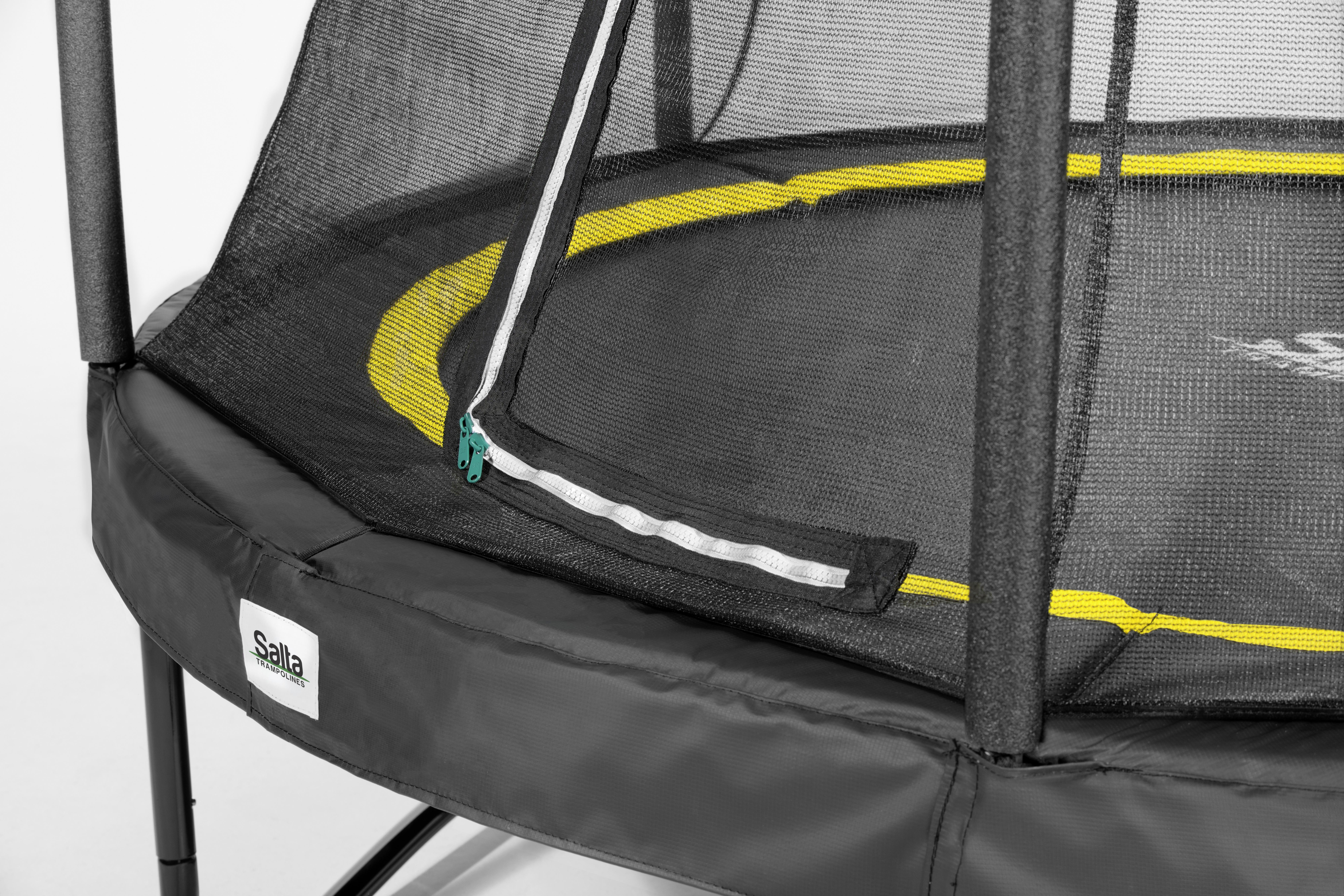Trampolin Salta Comfort Edition Ø ca. 305cm - Schwarz, Trend, Kunststoff/Metall (305cm) - Salta