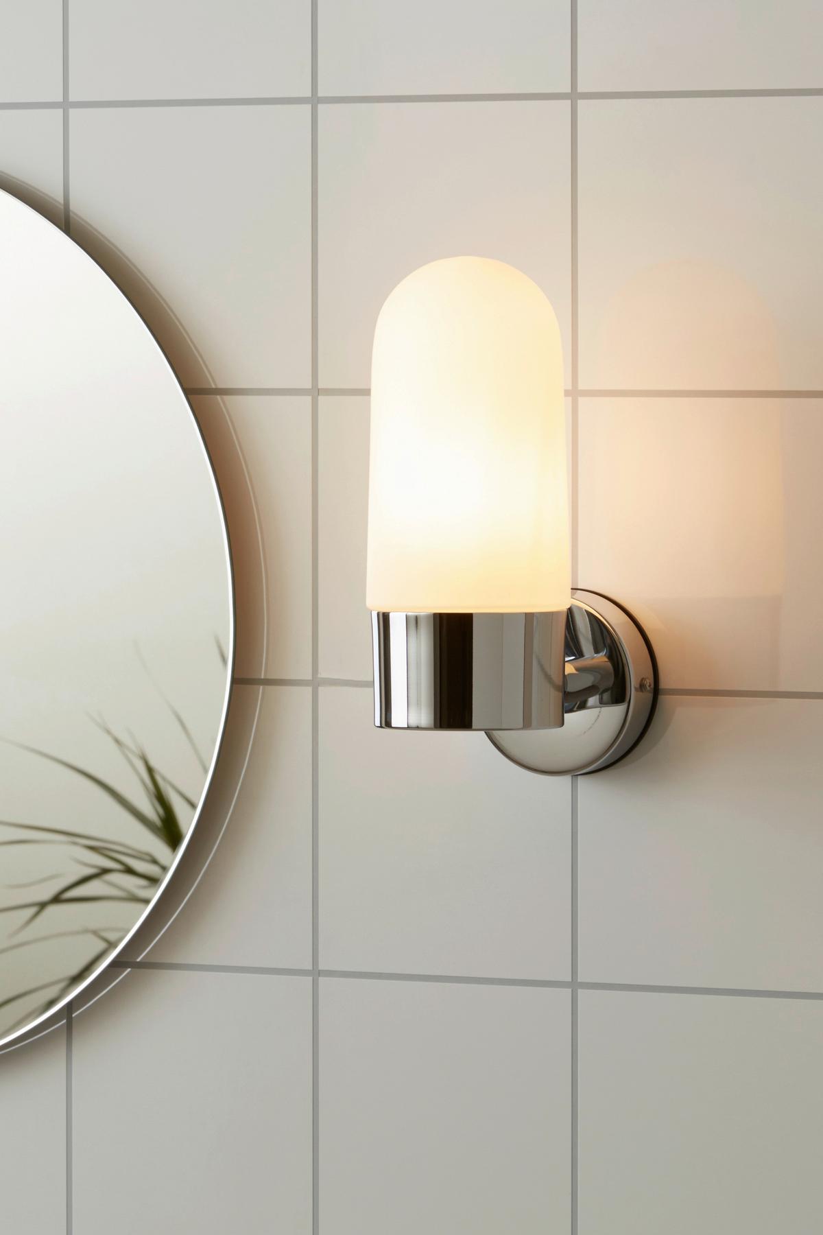 Wandleuchte Zen max. 15 Watt - Weiß, Basics, Metall (17/10/26,5cm) - Markslöjd