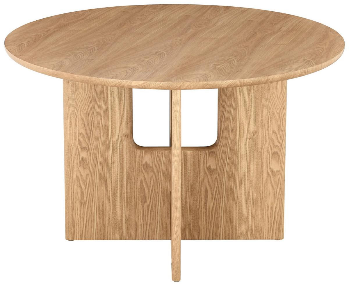 Jedilna Miza Levi, Barva Hrasta, Ø 120 - barve hrasta, Moderno, leseni material/les (120/75cm) - Livetastic