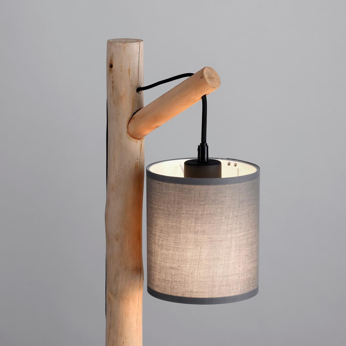 LAMPA STOŁOWA 15784-29 TRIBU - taupe, Natur, tworzywo sztuczne/metal (26,5/16/52,5cm)