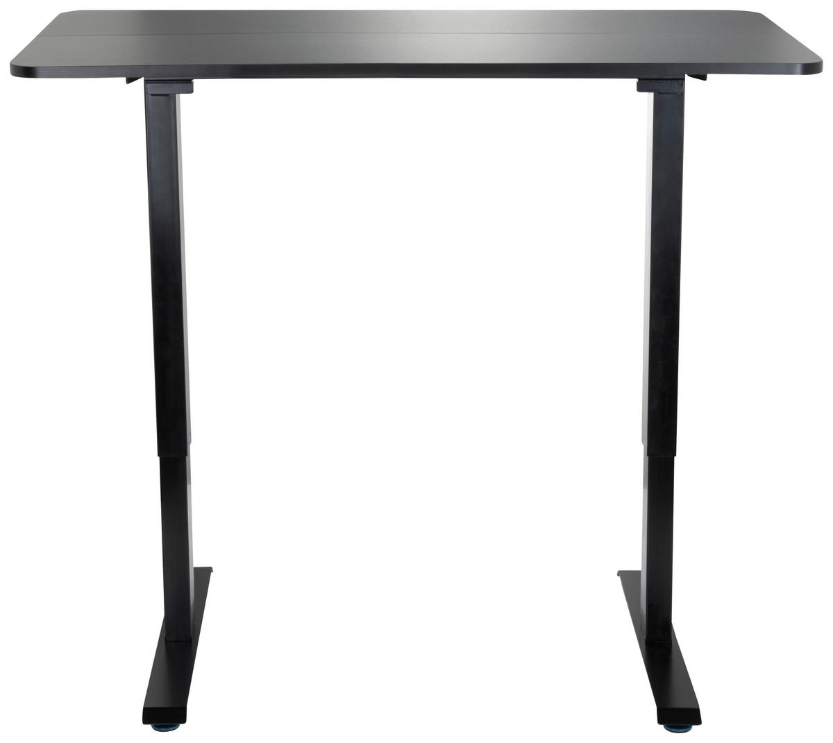 Dvižna Miza Stand Cr, Črna - črna, Moderno, kovina/leseni material (120/74/60cm) - MID.YOU