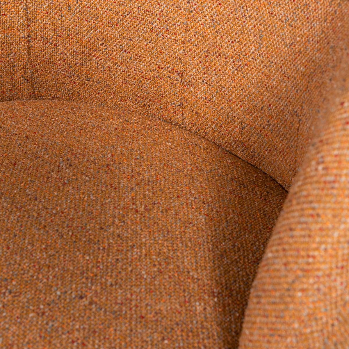 Cocktailsessel Serra Gelb - Currygelb/Schwarz, Design, Kunststoff/Textil (70/68/77cm) - Livetastic