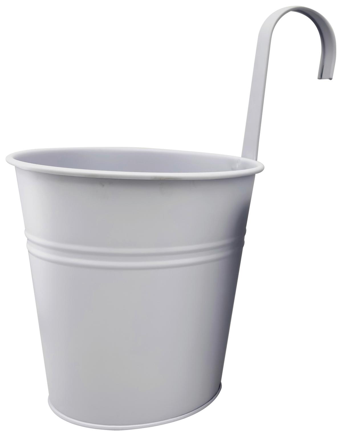 Übertopf Zana Flieder Ø ca. 15cm - Flieder, Metall (15/15,5/15cm) - Mömax