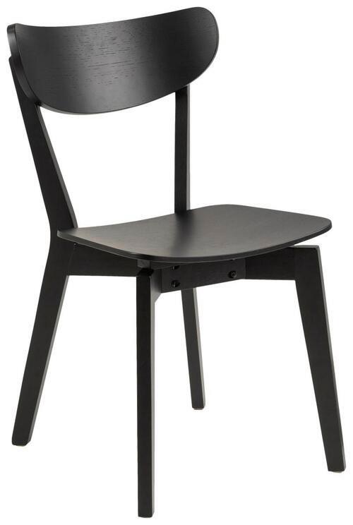 Stol Rocky, Črna - črna, Trendi, les (45/78/55cm) - Mömax