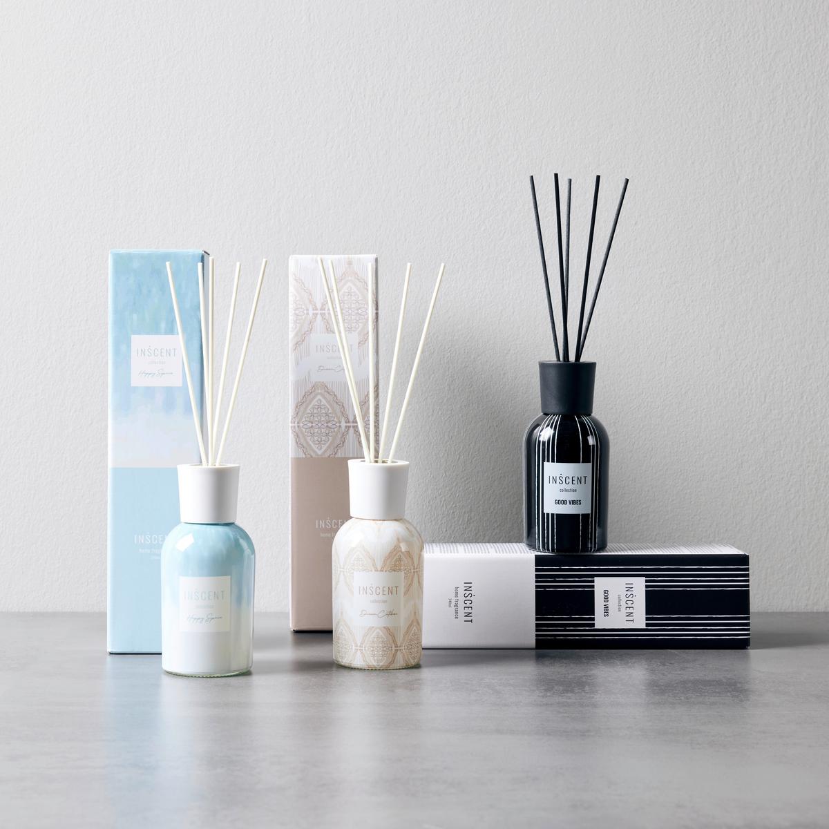 Diffúzor Smell - többszínű, műanyag/üveg (240ml) - Modern Living