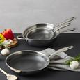 Wok Gourmet Ø ca. 30cm - Silberfarben, KONVENTIONELL, Metall (30/8cm) - Premium Living Wok Gourmet Ø ca. 30cm - Silberfarben, KONVENTIONELL, Metall (30/8cm) - Premium Living