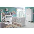 Regal Billund - bela, Moderno, leseni material/les (42/133/40cm) - MODERN LIVING
