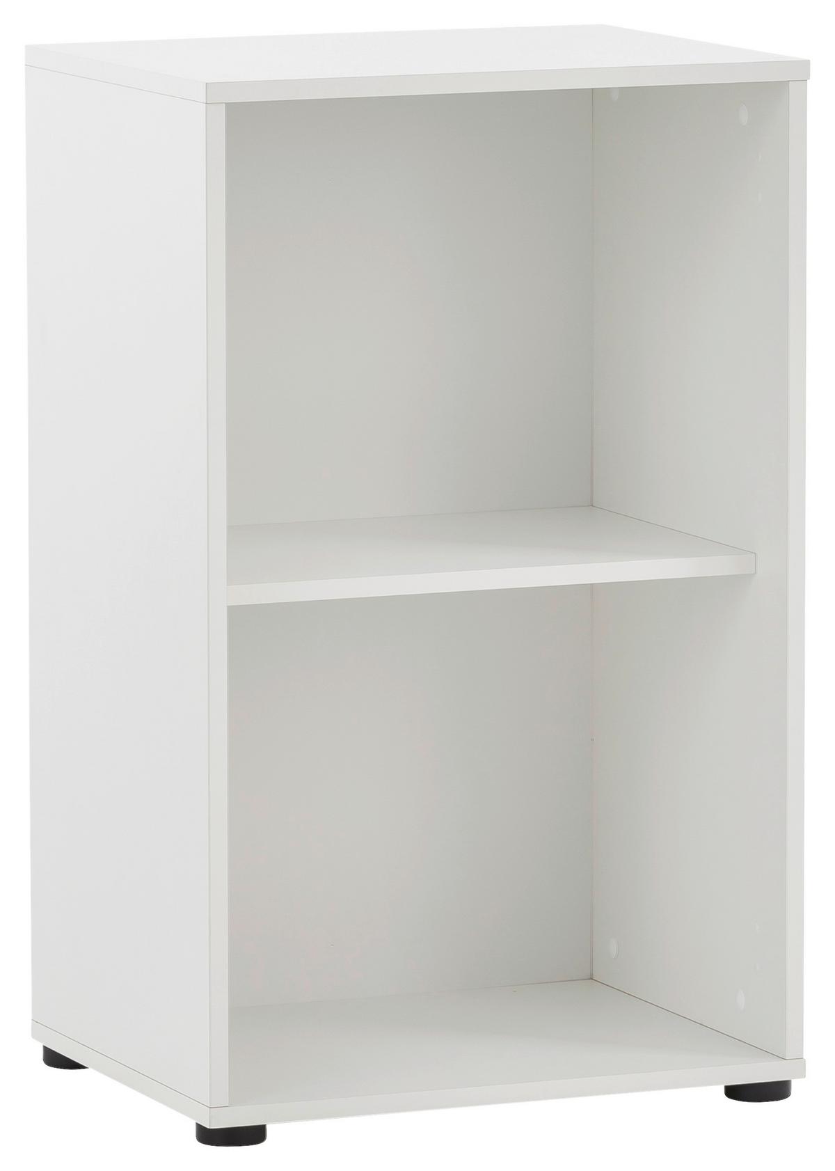 Aktenschrank U 510 R Weiß ca. 50,9x83,6x41cm - Weiß, MODERN, Holzwerkstoff (50,9/83,6/41cm) - MID.YOU