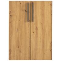 Türenset in Eiche Artisan - Anthrazit/Eiche Artisan, Modern, Holzwerkstoff/Metall (74/101cm) - Mömax