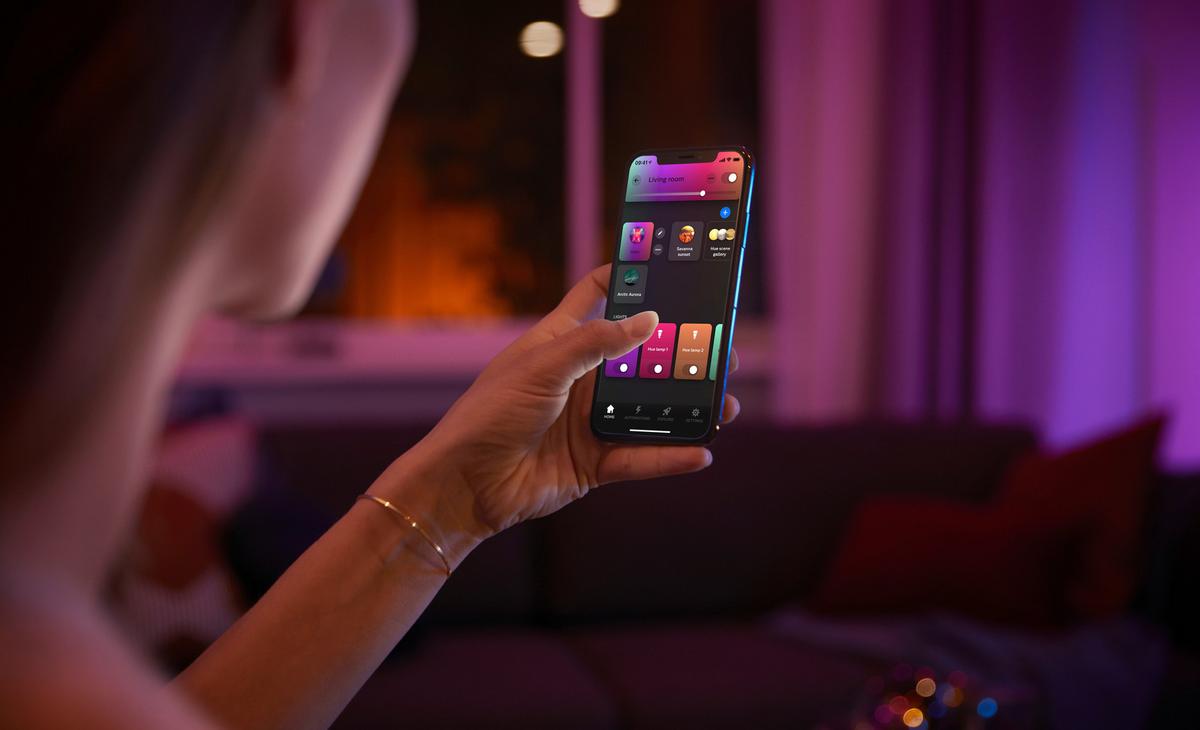 SYSTEM SZYNOWY PHILIPS HUE PERIFO 3ER PENDEL - biały, Basics, metal (171,5/28,8/2,6cm) - Philips HUE