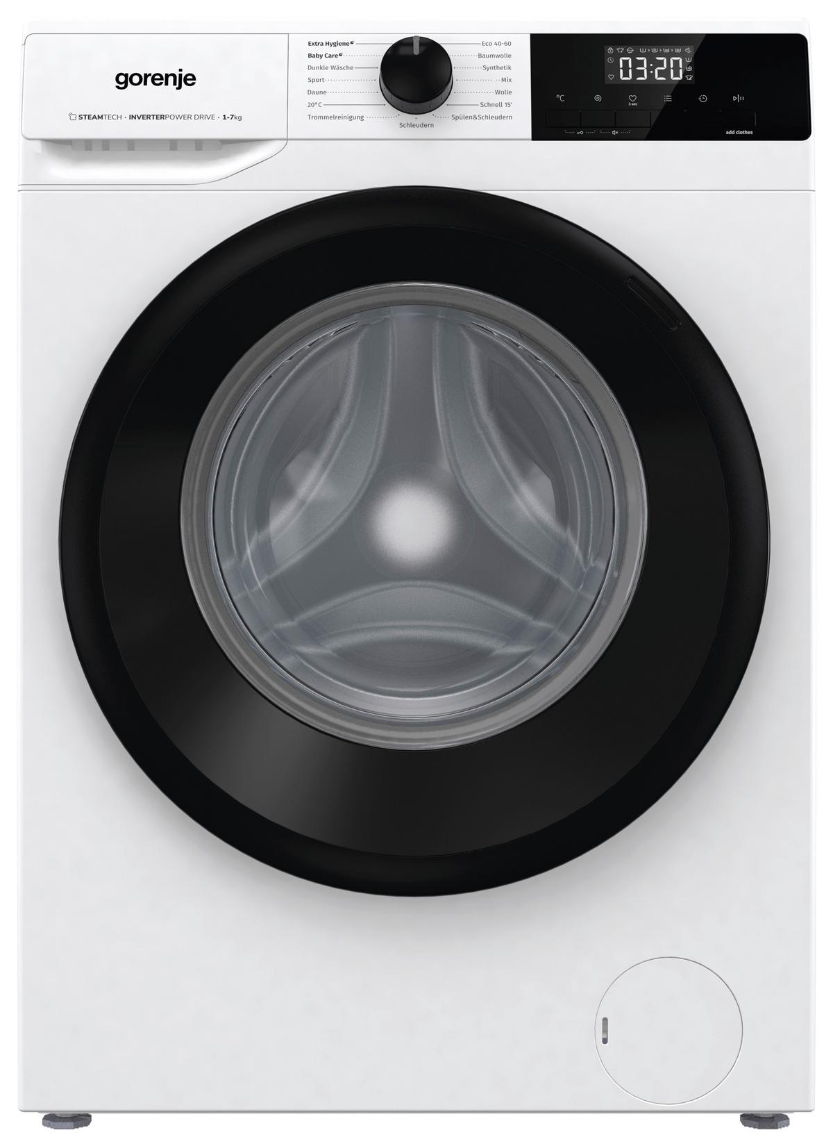 Waschmaschine WNHEI74SAPS, in Weiss - MODERN (59,5/85/47cm) - Gorenje