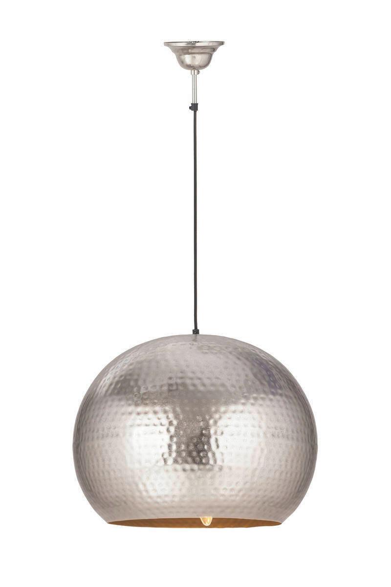 Hängeleuchte 2e776 - Nickelfarben, Trend, Metall (47/35/47cm) - Kayoom