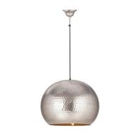 Hängeleuchte 2e776 - Nickelfarben, Trend, Metall (47/35/47cm) - Kayoom