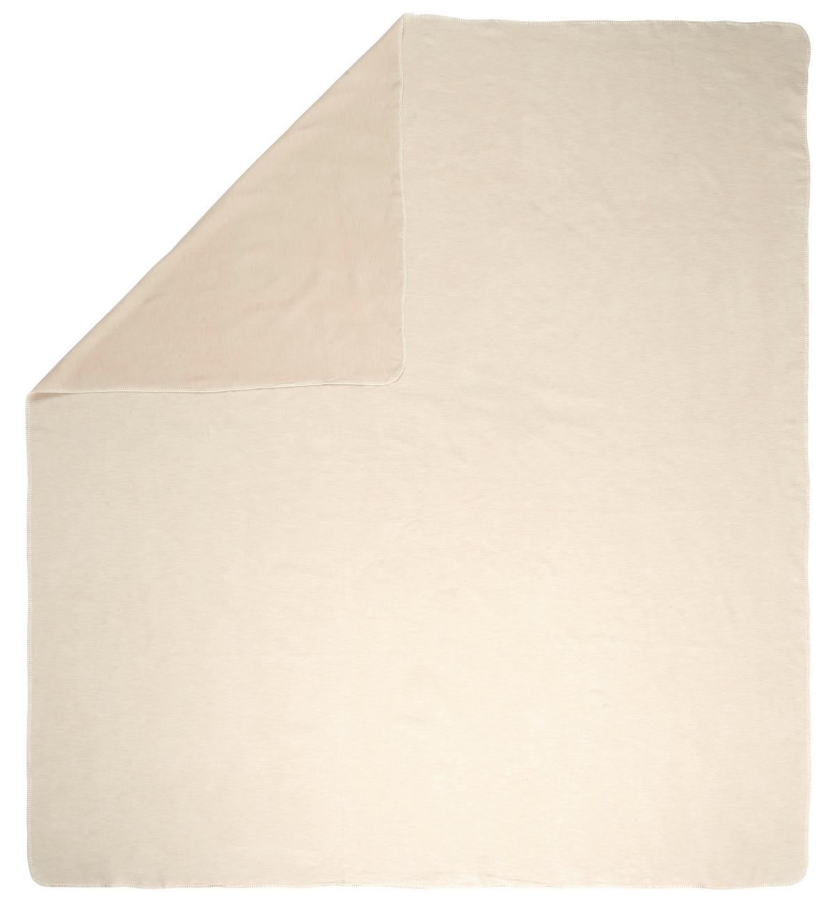 KOC DOMOWY LEELA XXL GOTS DECKE - kolor naturalny, Basics, tkanina (220/250cm) - Bio:Vio
