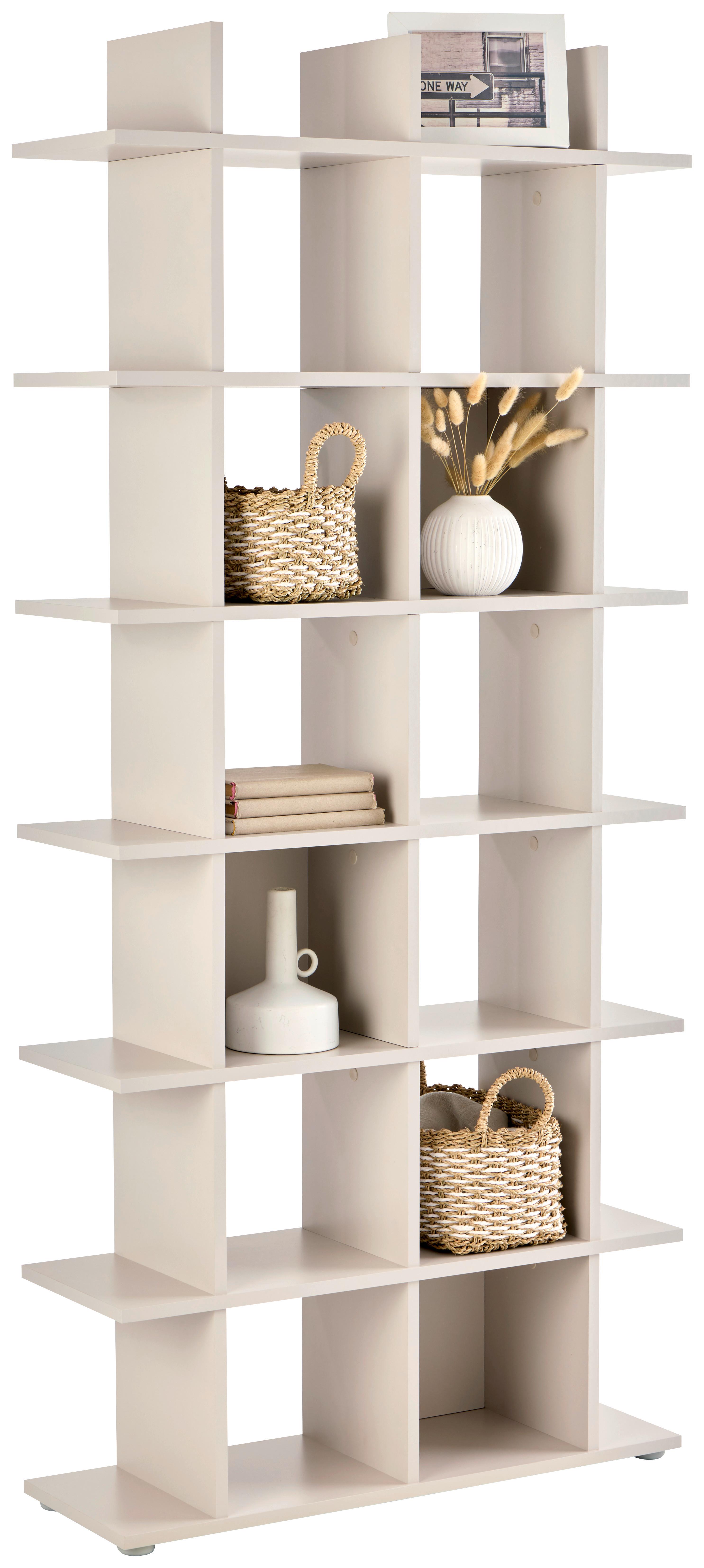 Etajeră Otto - cașmir, Trend, material pe bază de lemn (79,8/175,2/25,5cm) - Modern Living