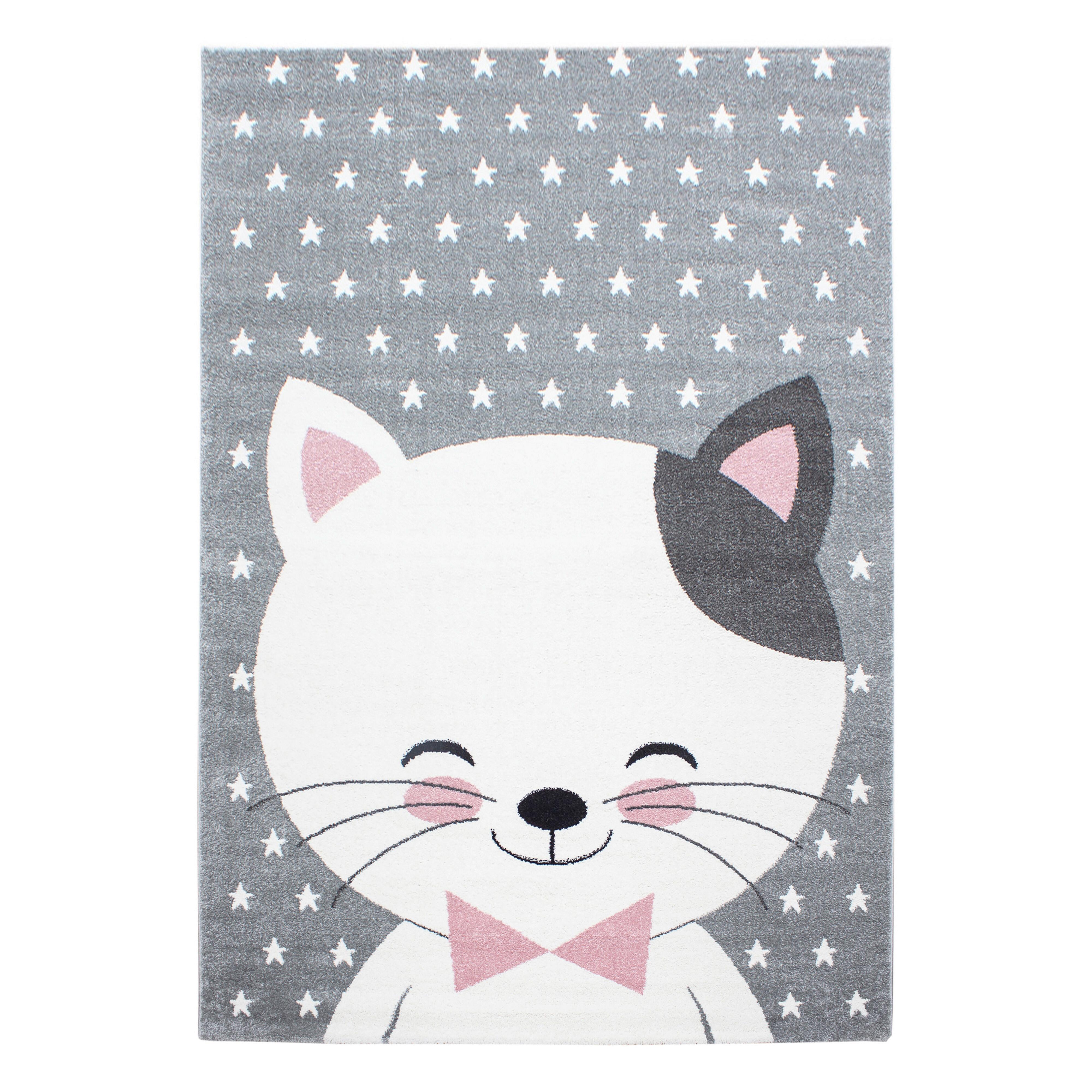 Otroška Preproga Kids, Roza, 140x200cm - pink, Trend, tekstil (140/200cm) - Ben'n'jen