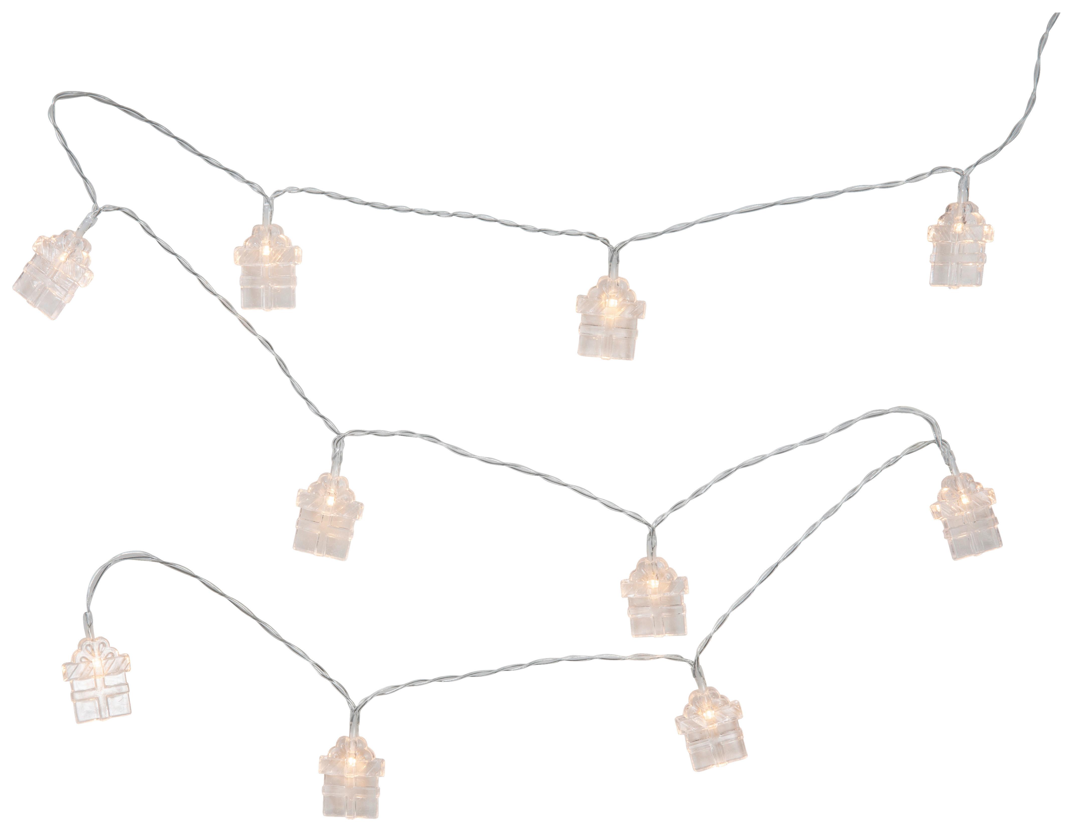 LED-Dekoleuchte Present Transparent max. 0,6 Watt - Transparent, Kunststoff/Metall (165cm) - Mömax