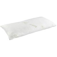 Nackenkissen Bamboo Visco ca. 40x80cm - Weiß, Textil (40/80cm) - Nadana