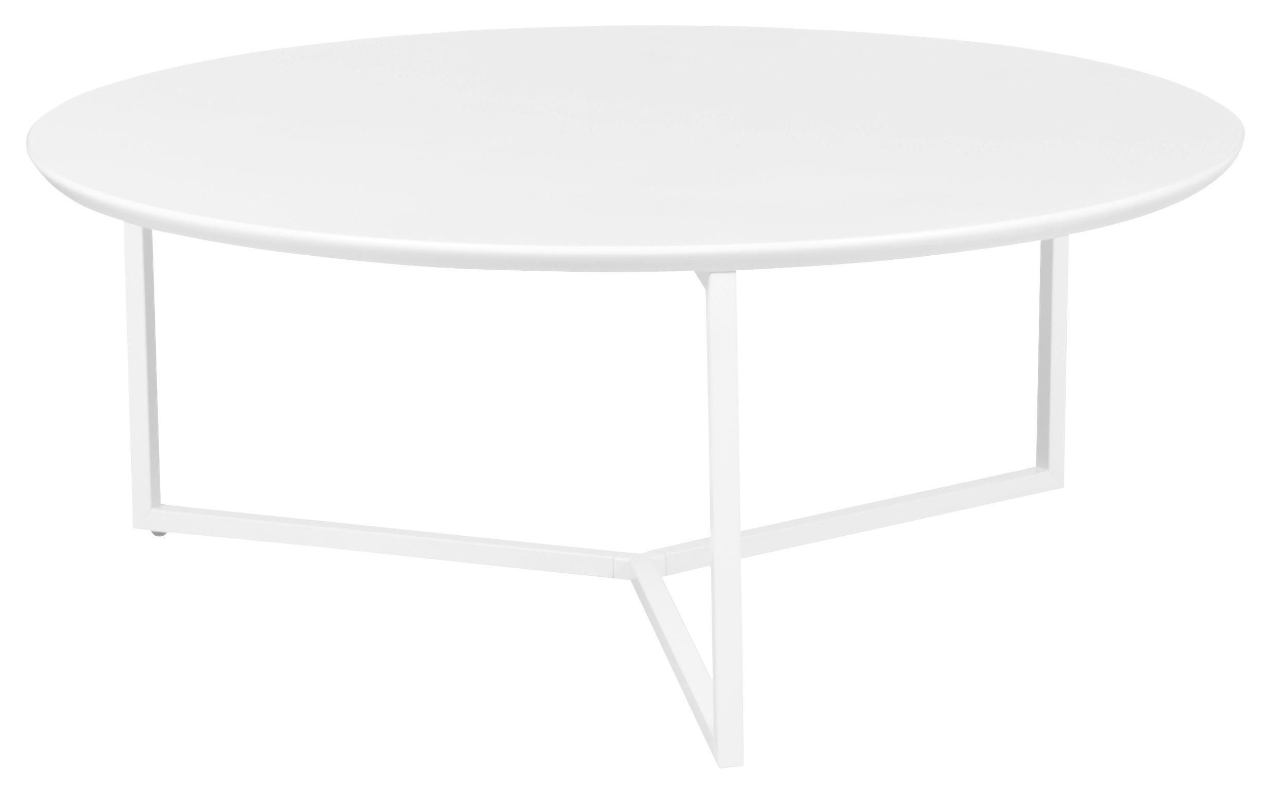 Klubska Miza Wl5.240 - bela, Design, kovina/leseni material (80/80/33cm) - MID.YOU