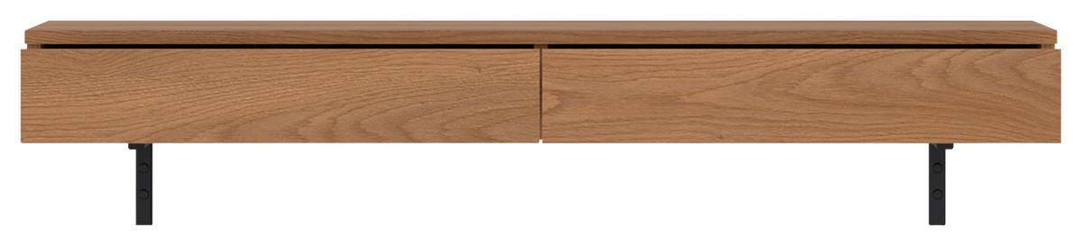 Nastavak Radnog Stola Fano - boje hrasta, Moderno, drvni materijal (120/13/40cm) - Modern Living