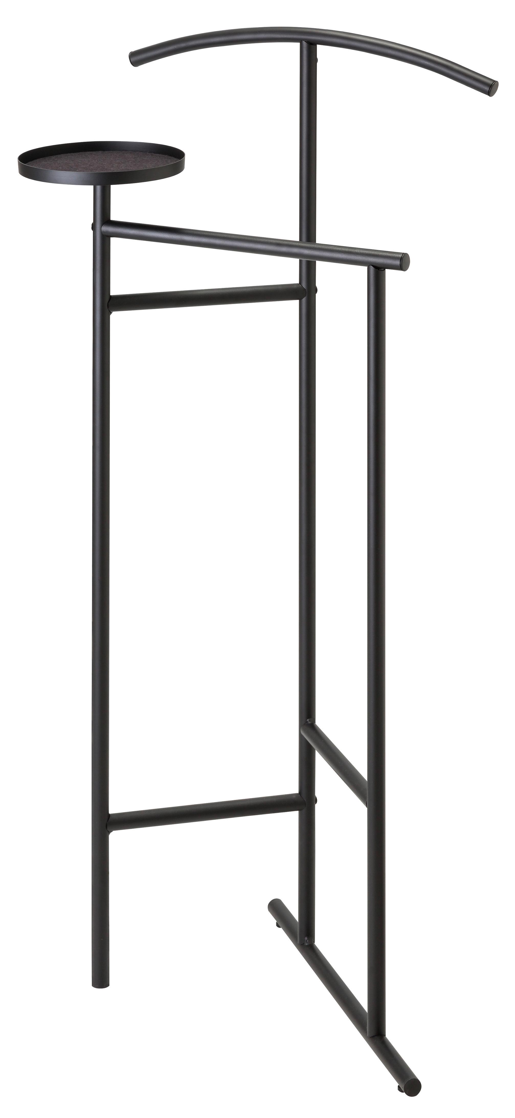 CICHY SŁUGA COPENHAGEN - czarny, Konventionell, metal/tkanina (42/120/41cm)