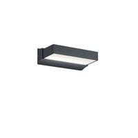 Außenwandleuchte Cuando in Anthrazit/Weiß max. 11 Watt - Anthrazit/Weiß, Basics, Kunststoff/Metall (23,2/14,5/6,5cm) - Trio Leuchten