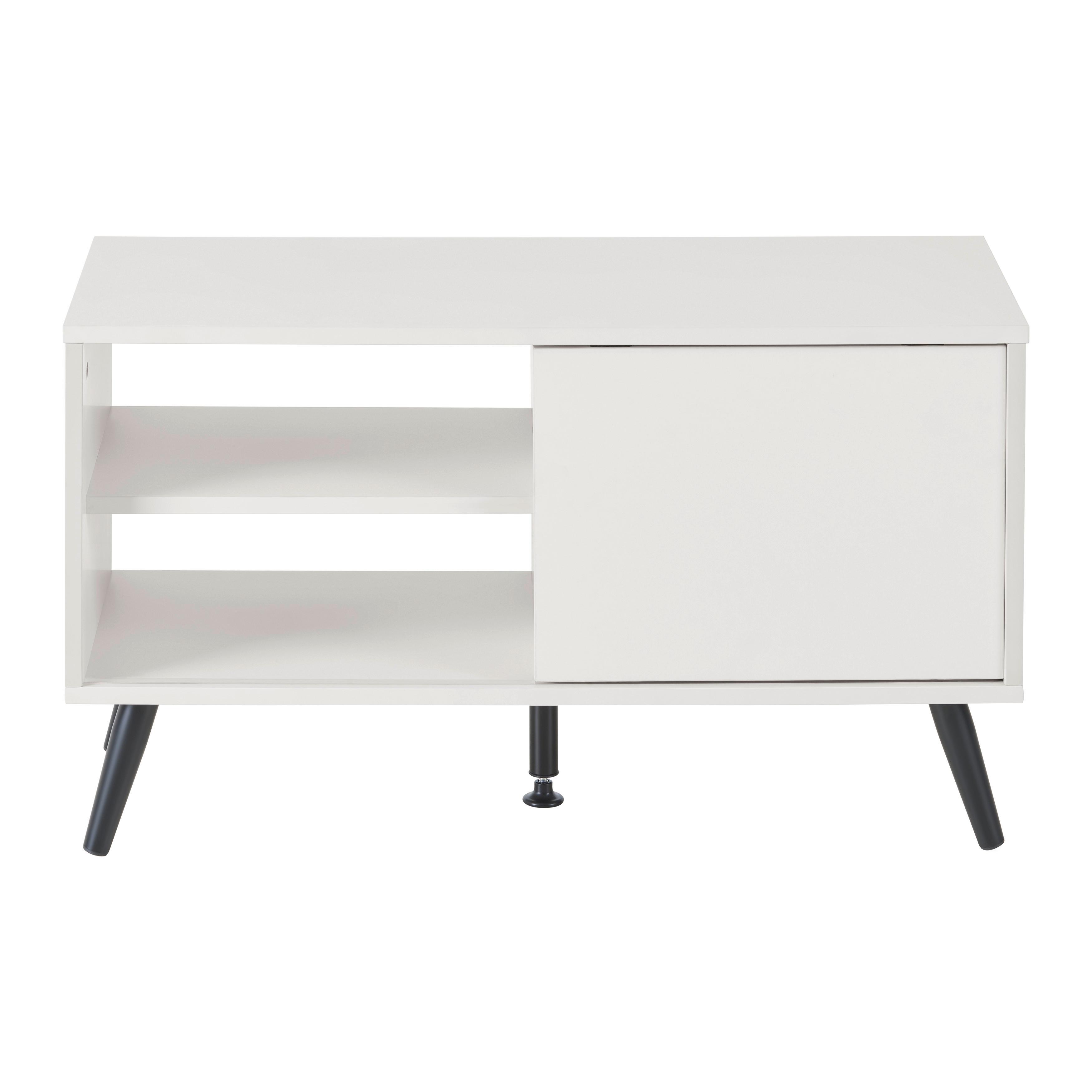 TV-MÖBEL MOVE -BASED/SB- - svart/kashmir, Modern, metall/trämaterial (80/46/35cm) - Based