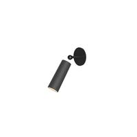 KINKIET LED ROLL 4 SCHWARZ LUMROL040NXWLNW - czarny, Basics, tworzywo sztuczne (4.4/12/4.4cm) - New Garden