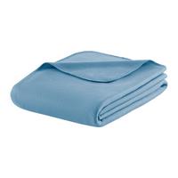Fleecedecke Felicity Blau ca. 140x200cm - Blau, KONVENTIONELL, Textil (140/200cm) - Modern Living