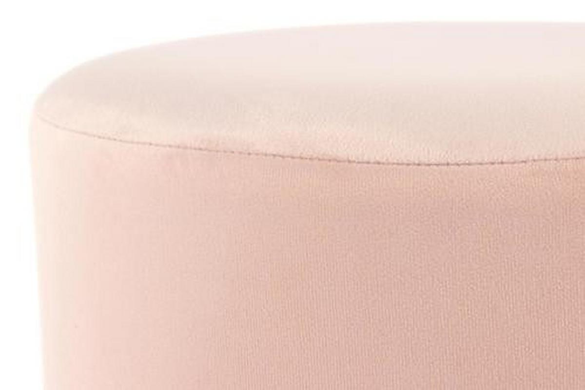 Hocker 659iq-Lpnk - Hellrosa/Dunkelrosa, Basics, Holz/Holzwerkstoff (35/46/35cm) - Kayoom