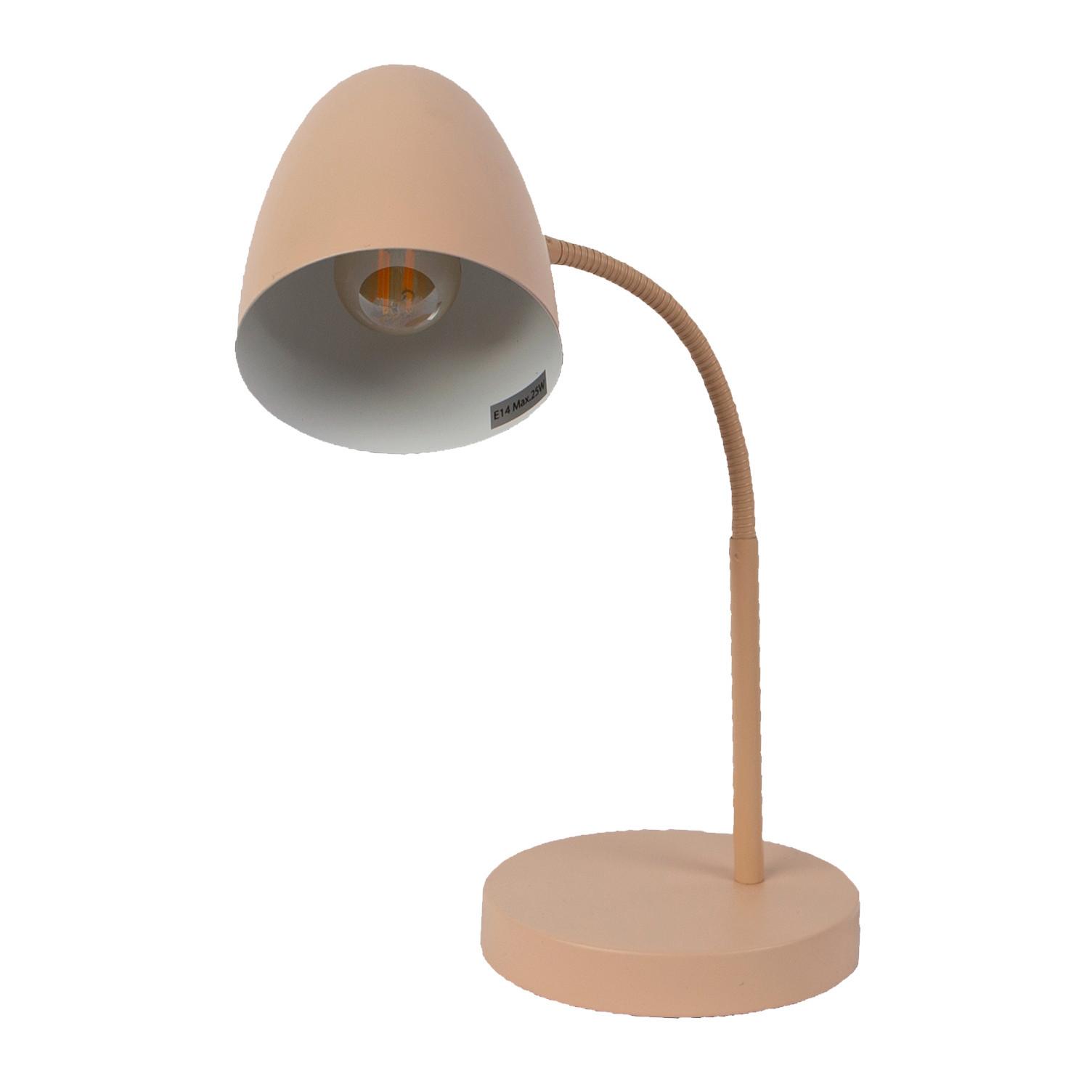 Namizna Svetilka Jason - svetlo roza, Design, kovina (20/28/40cm) - Globo