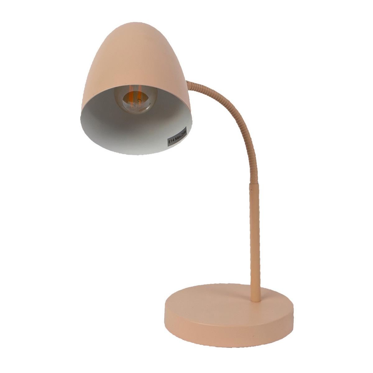Namizna Svetilka Jason - svetlo roza, Design, kovina (20/28/40cm) - Globo