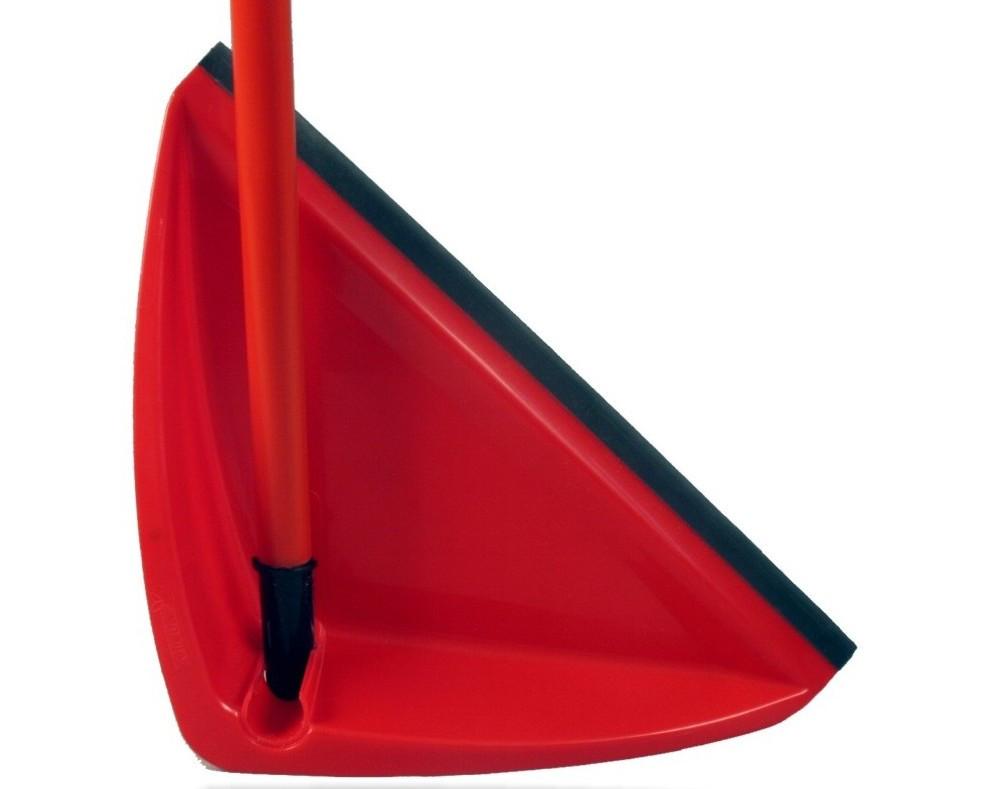 Lapát F17165 Vileda Flexi - piros, Konventionell, műanyag - Vileda