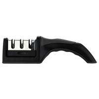 Dispozitiv de ascuțit cuțite PEPPER - negru/gri, Konventionell, ceramică/plastic (5/21cm) - Mömax