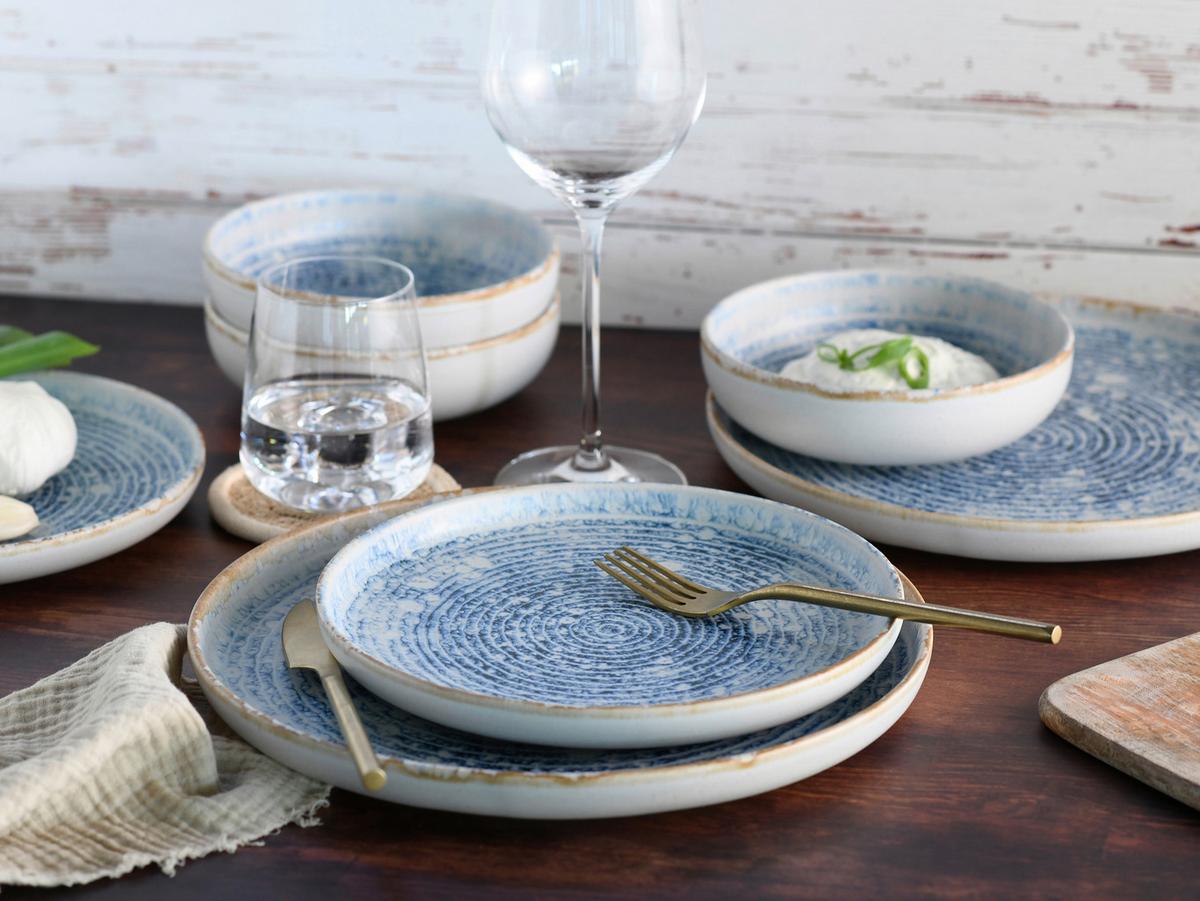 Jedilni Servis Uno Mykonos, 12-Delni - večbarvno, Trend, keramika - Creatable