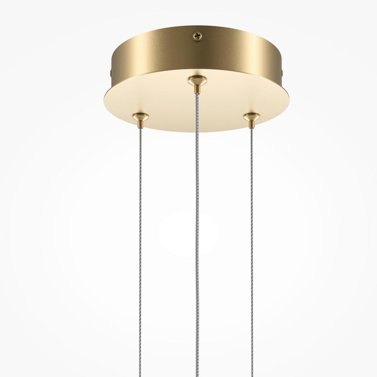 Pendelleuchte Mod247pl-L49bsk - Messingfarben, Design, Metall (143/304/11,7cm) - MAYTONI
