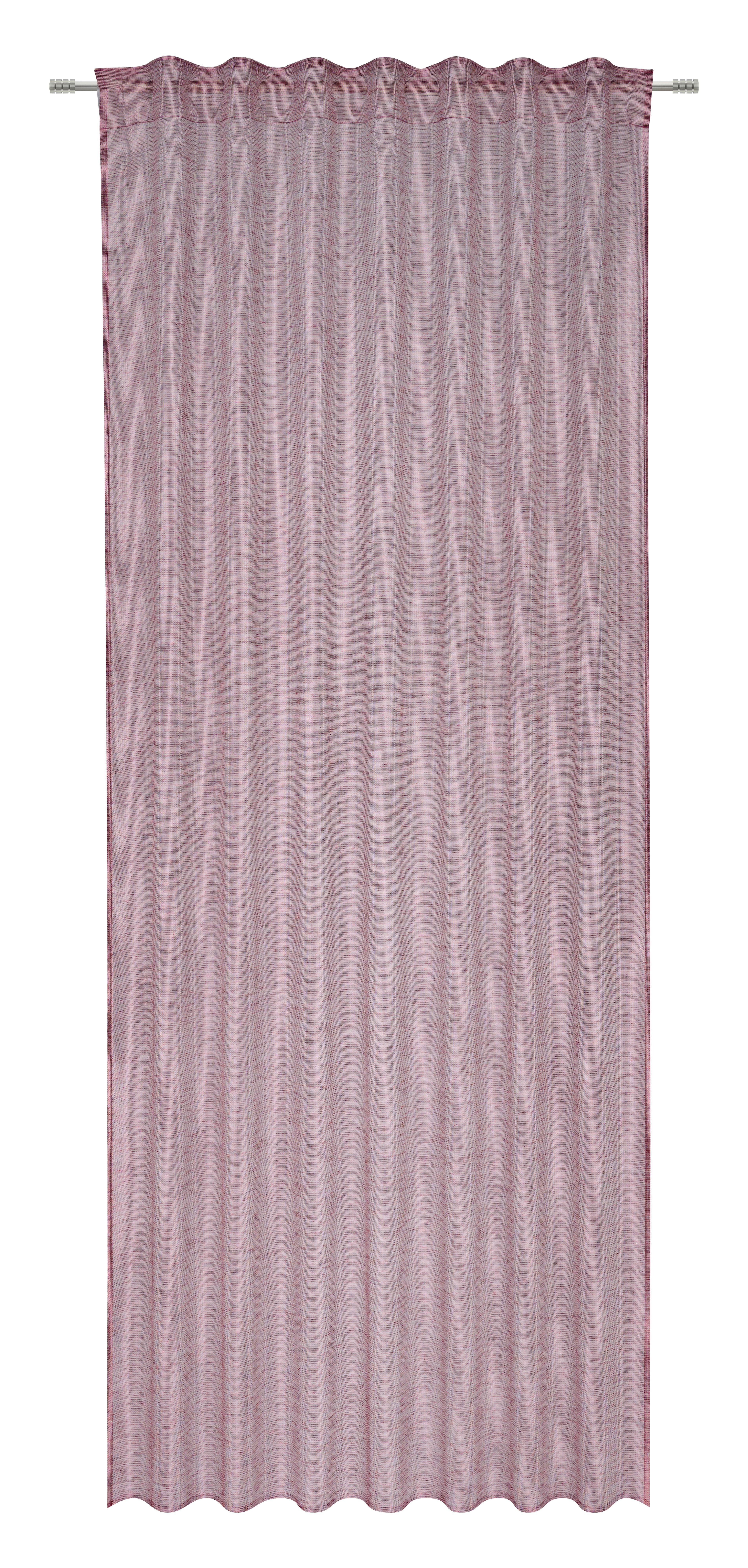 ZASŁONA GOTOWA MOLA - liliowy, Basics, tkanina (140/245cm) - Esposa