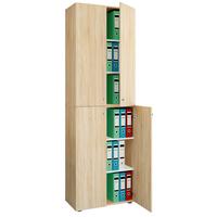 AKTENSCHRANK LONA XXL - Sonoma Eiche, Design, Holzwerkstoff (70/220/39cm) - MID.YOU