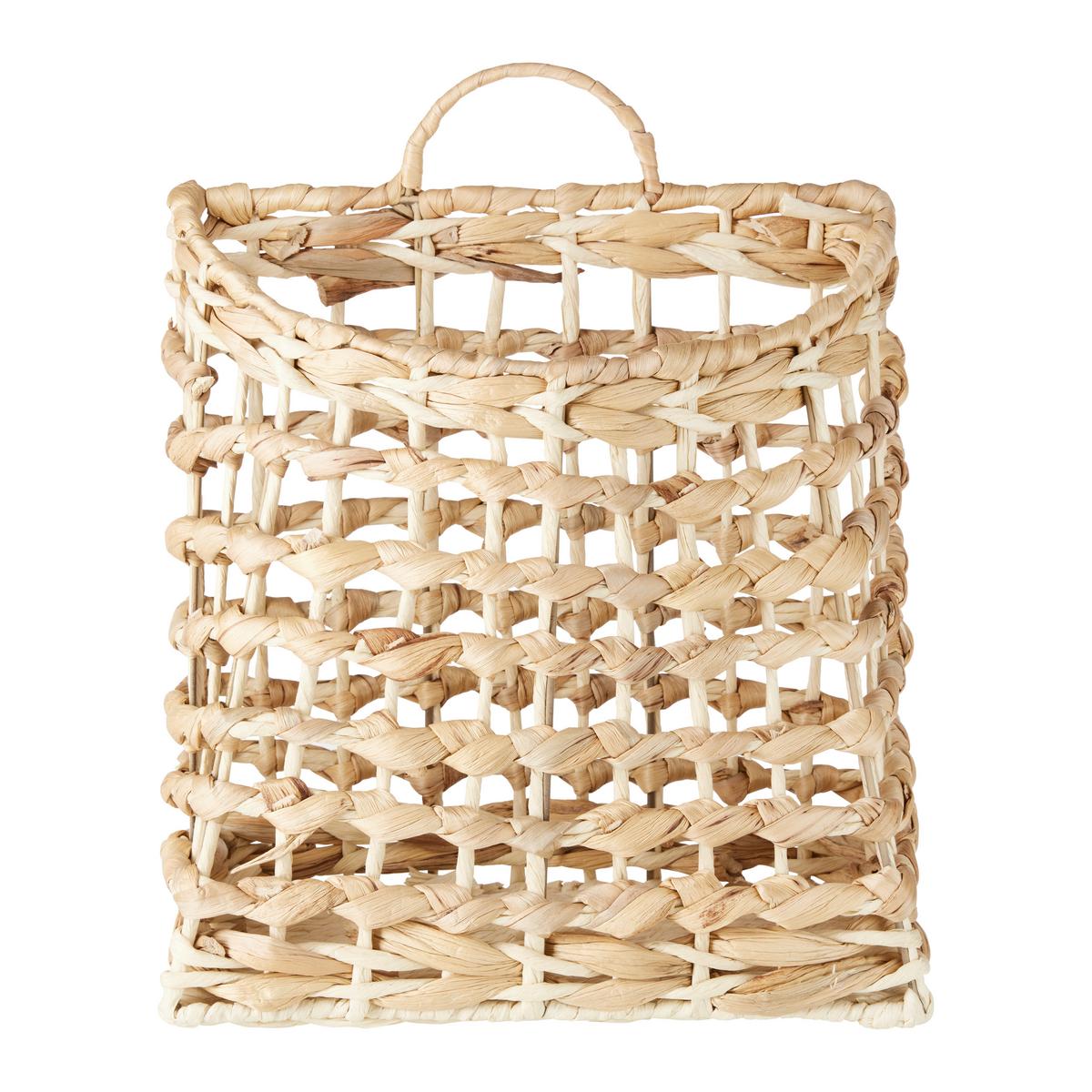 Coș ISA - culoare natur, Basics, materiale naturale/metal (31/38/15cm) - Modern Living