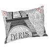Párna Paris 50/70 - piros/fehér (50/70cm)