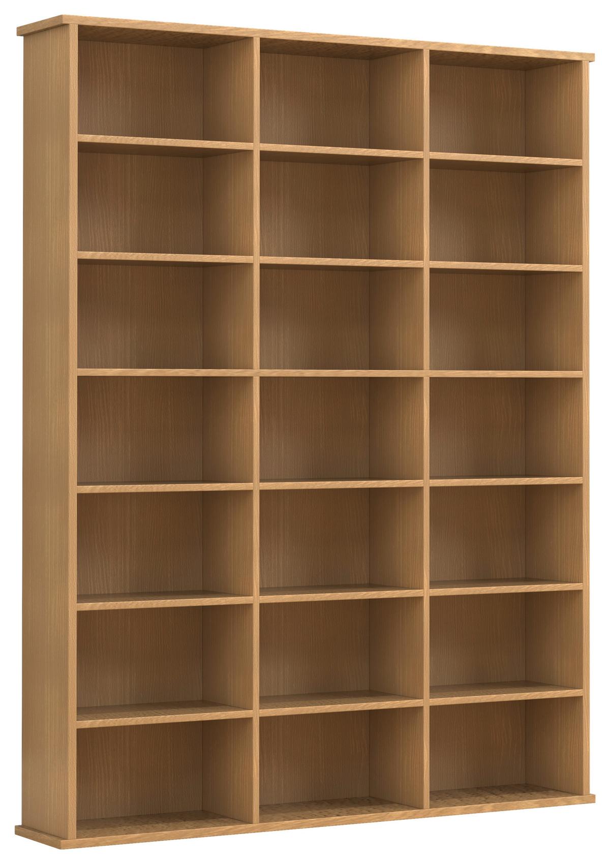 Regal Megosa M, Barva Bukve - barve bukve, Design, leseni material (105/136/19cm) - MID.YOU