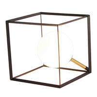 Stolna Svjetiljka Weert - bež/zlatne boje, Design, metal (15/15/15cm)