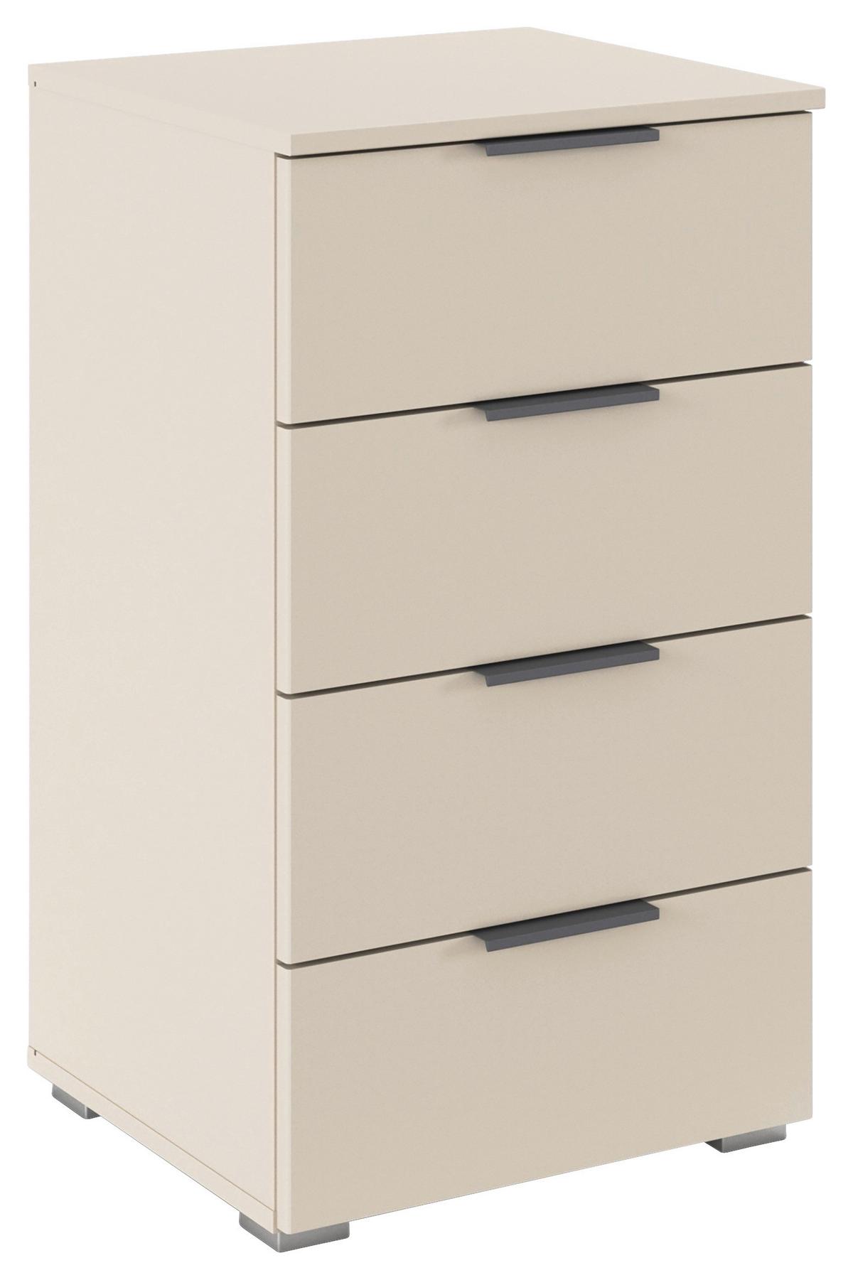 COMODA ALABAMA - șampanie, Modern, material pe bază de lemn (47/81/42cm) - Modern Living