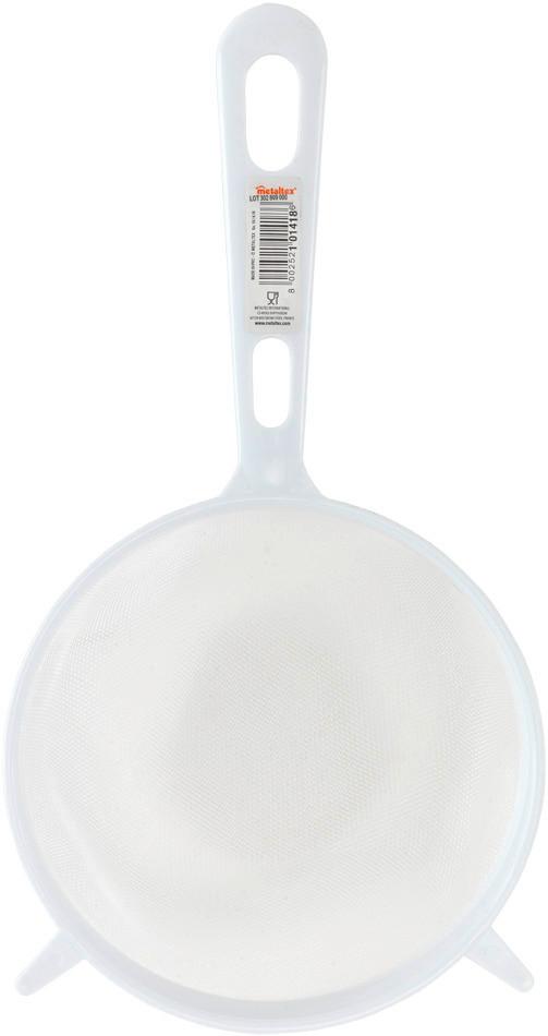 Konyhai Szűrő Fehér - fehér, műanyag (18cm)
