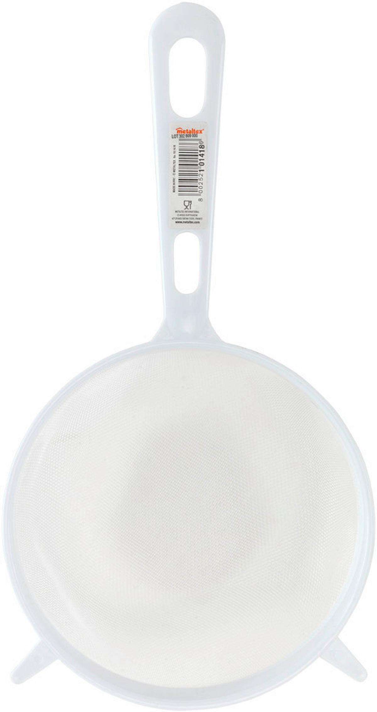 Konyhai Szűrő Fehér - fehér, műanyag (18cm)