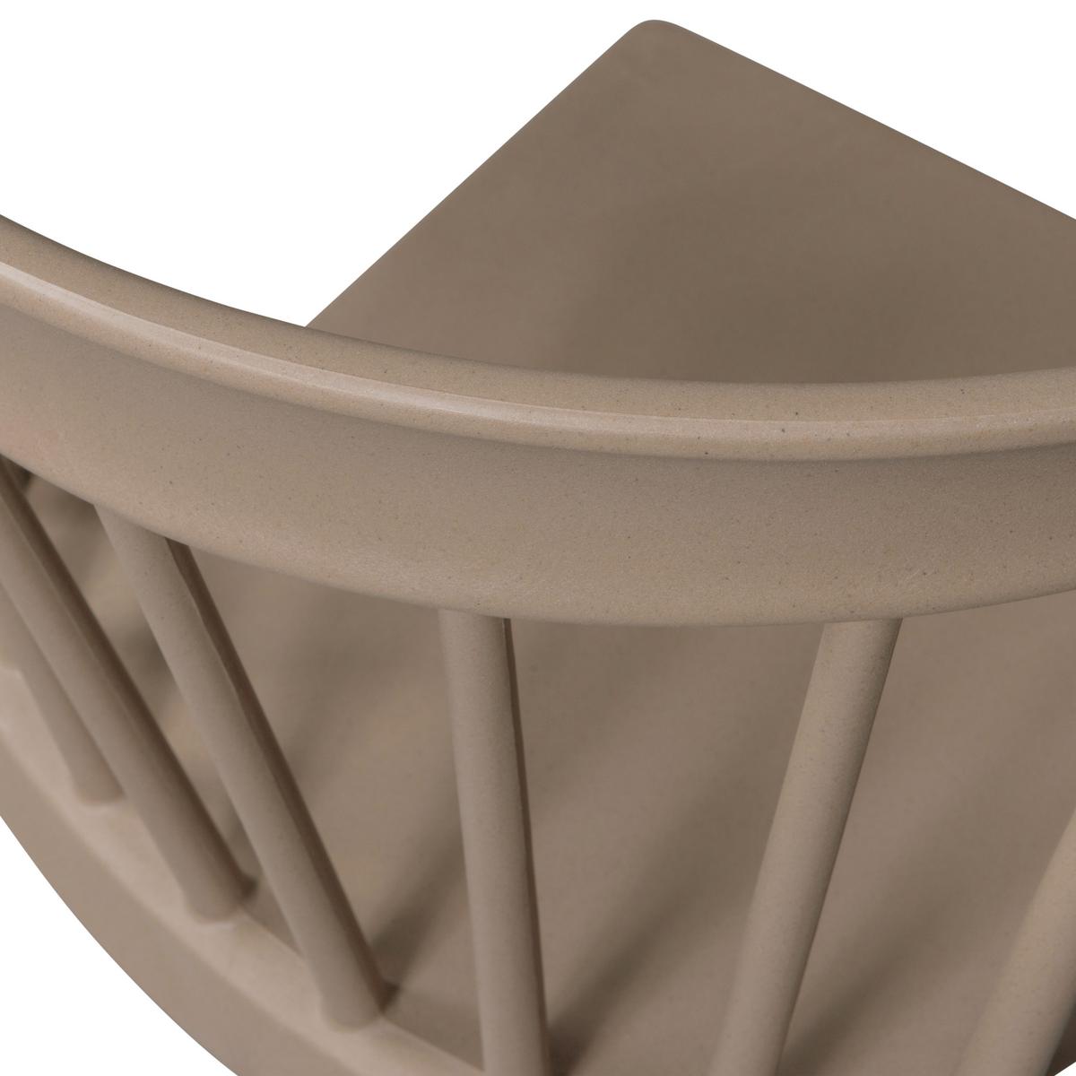 Gartenstuhl-Set Bliss Braun - Braun, MODERN, Naturmaterialien/Kunststoff (52/75/53cm) - Gardenson