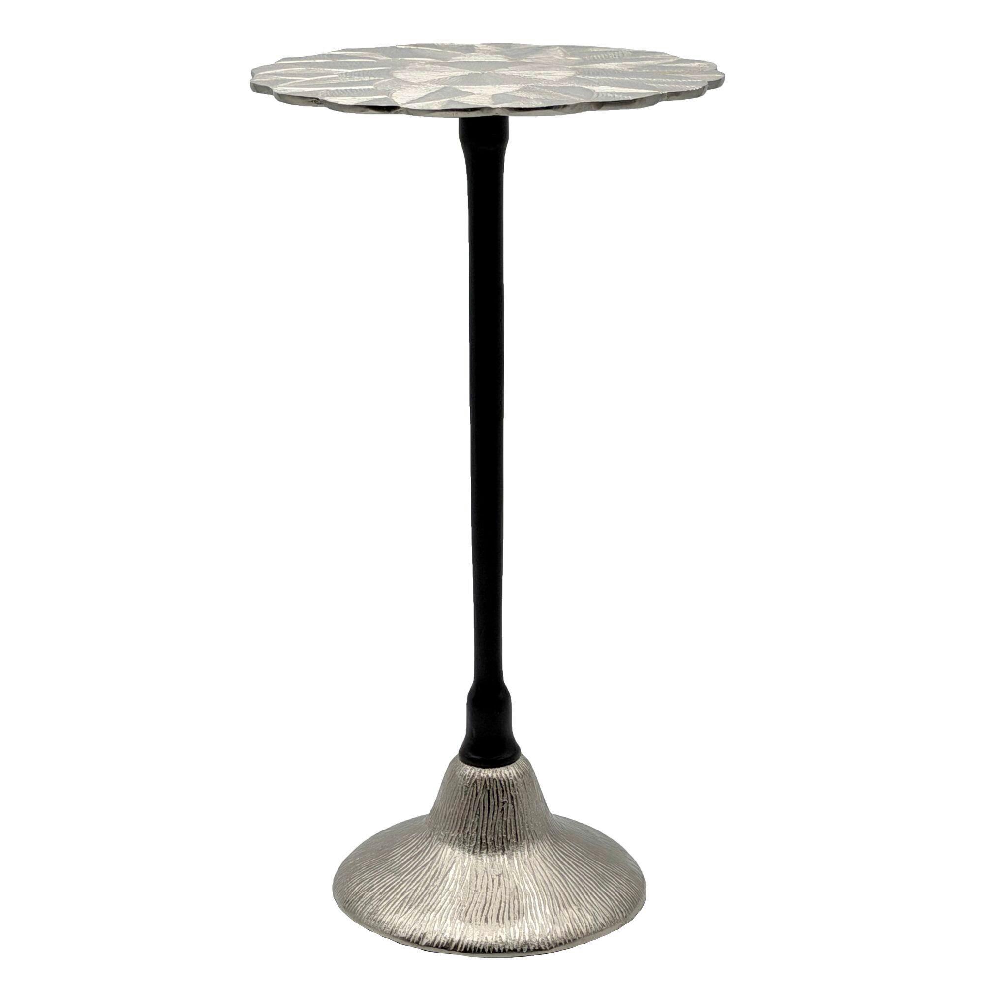 BEISTELLTISCH WL7.495 - Silberfarben, Design, Metall (29/54/29cm) - Livetastic